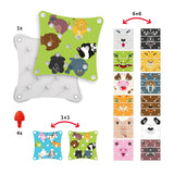 Guess the animal faces puzzle