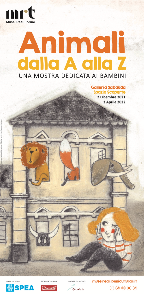 Quercetti Sponsor Tecnico dei Musei Reali di Torino per la Mostra “Animali dalla A alla Z”