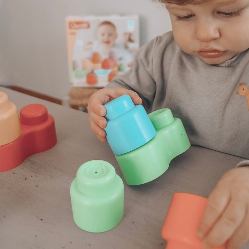 Quercetti MOMY Soft Sensory Blocks – Soft Sensory Blocks, Activity Toy and Building Baby 6-36 Months Quercetti MOMY Soft Sensory Blocks – Soft Sensory Blocks, Activity Toy and Building Baby 6-36 Months