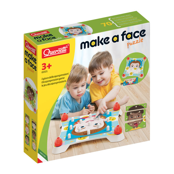 Make a face puzzle