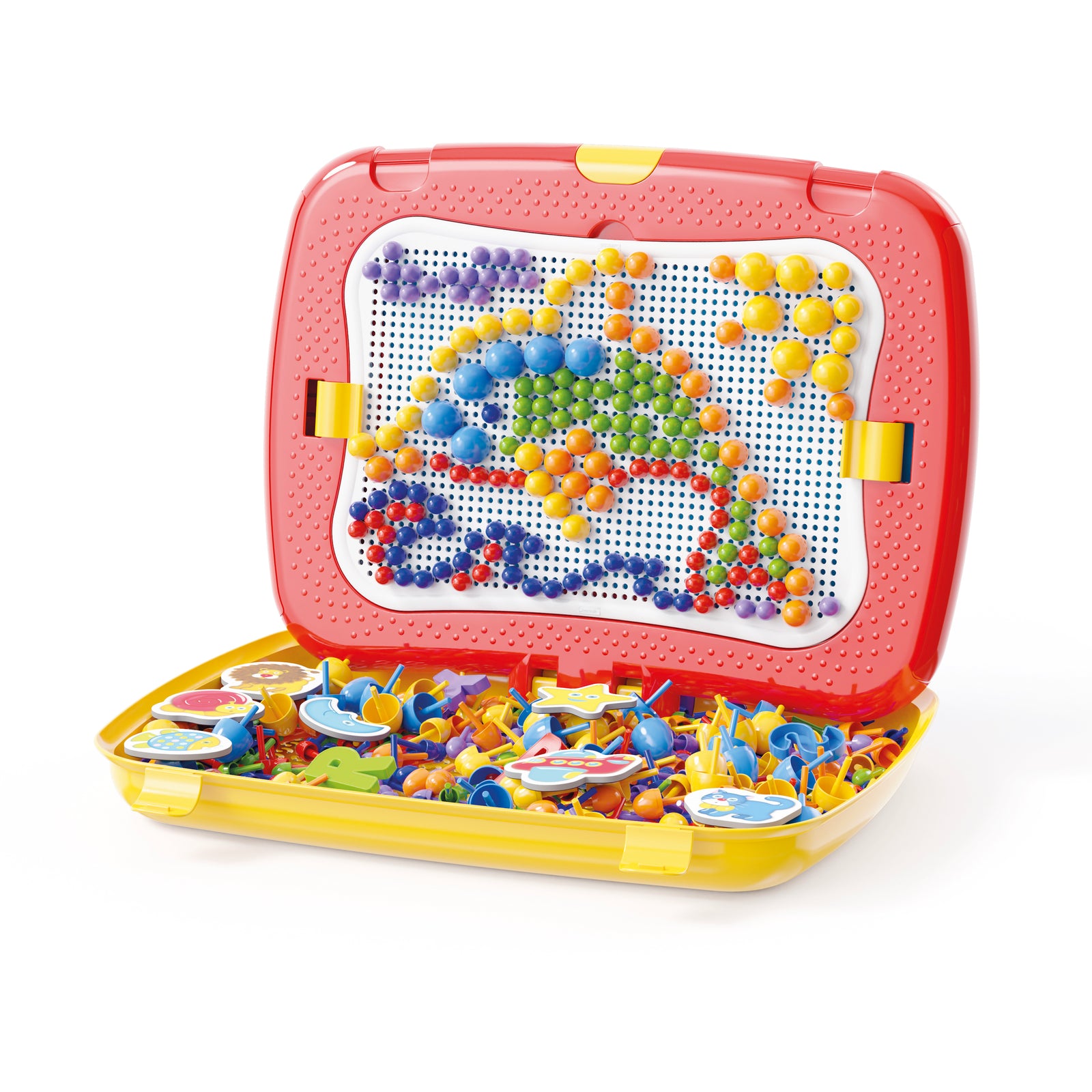 Jeu de construction - Quercetti - Chunky Peggy - 13 pièces - Multicolore - À partir de 12 mois Jeu de construction - Quercetti - Chunky Peggy - 13 pièces - Multicolore - À partir de 12 mois