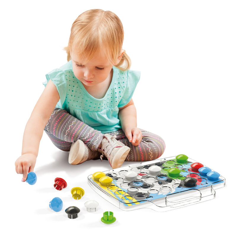 Quercetti 0880 Quercetti-0880 Fantacolor Modular 4-Kids' Mosaic Kits-STEAM  Toy