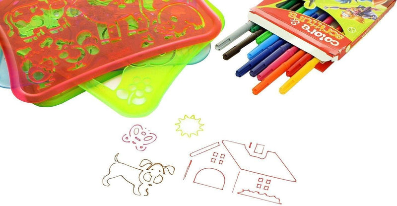 La Creatività di Anna!!!: Quercetti Stencils Design - Farm La Creatività di Anna!!!: Quercetti Stencils Design - Farm
