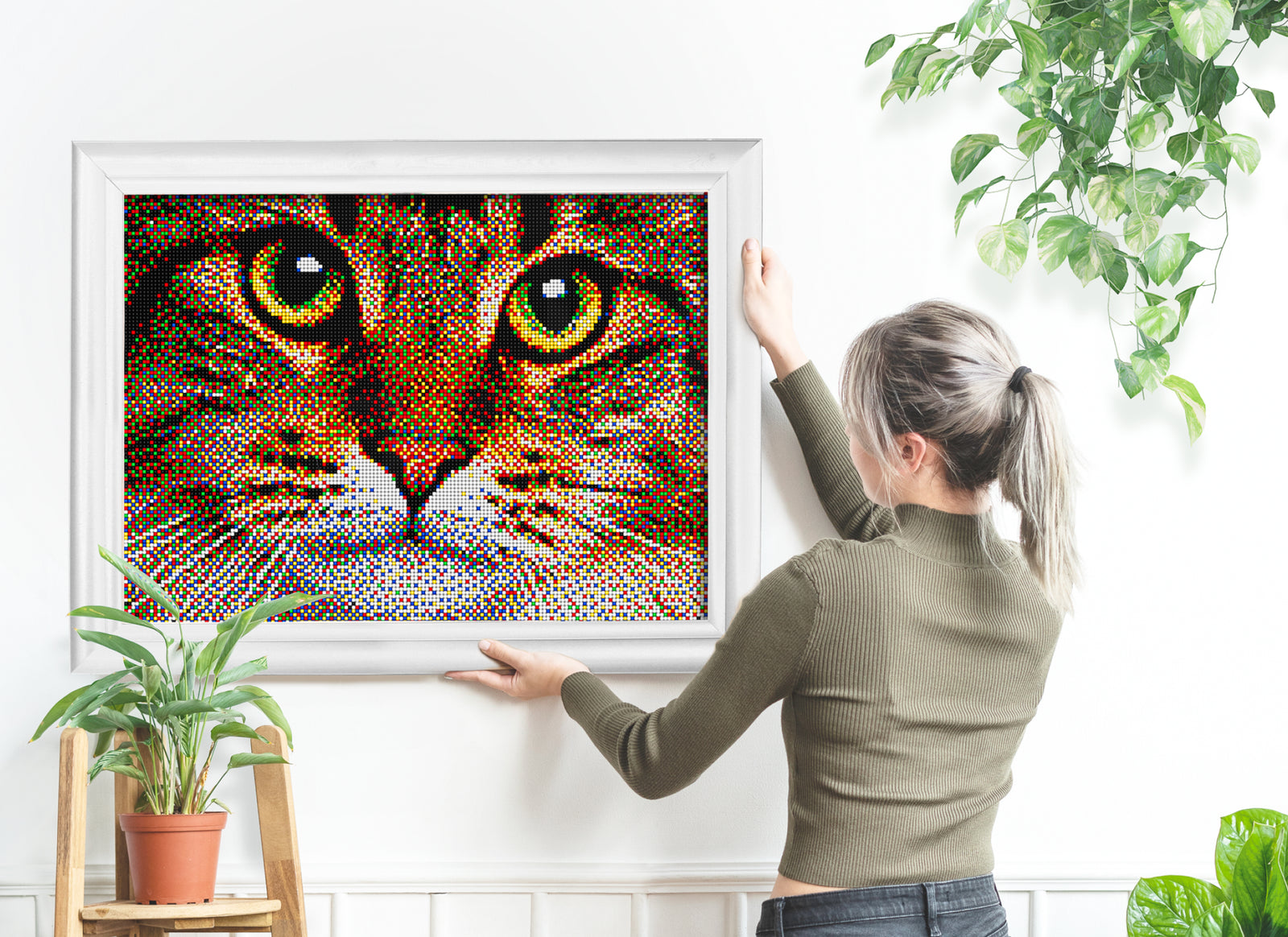 【WEB限定】 Pixel Art 16 Take A Selfie | Quercetti ジグソーパズル
